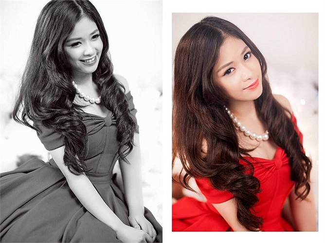 Dương Hoàng Yến xinh đẹp và quyến rũ.