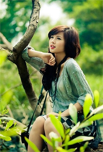 Hình ảnh dịu dàng thường thấy của Tâm Tít.