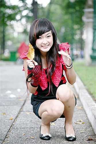 Đây là những hình ảnh đáng yêu nhất của Phương Trinh cách đây chưa lâu lắm. 