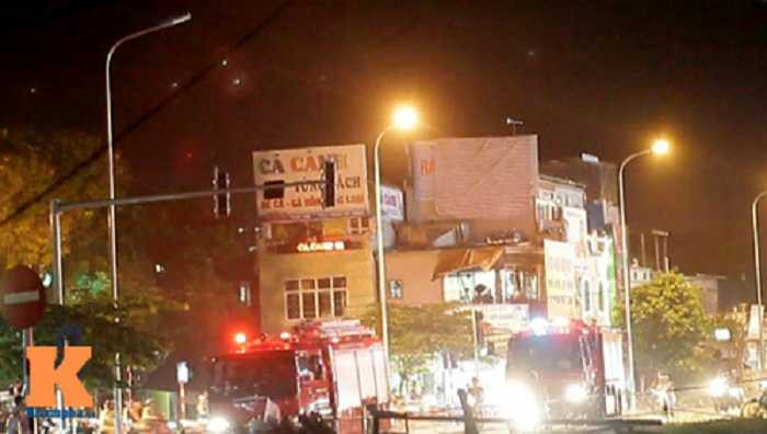 cháy lớn, hà nội, phòng trọ, thái thịnh