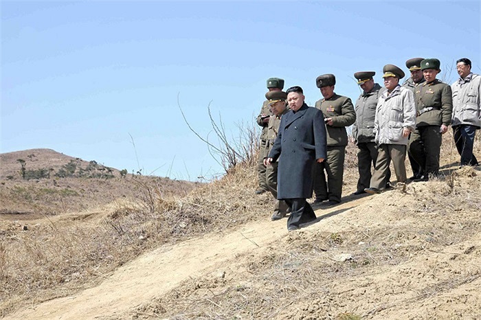 Kim Jong-un thị sát đơn vị quân đội 1973 hôm 23/3 