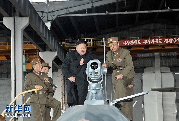 Nhà lãnh đạo Triều Tiên Kim Jong-un thị sát đơn vị quân đội 1501 hôm 24/3