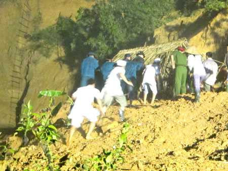 diễn tập, tìm kiếm cứu nạn, hòa bình, kim bôi, sạt lở đất, cứu hộ