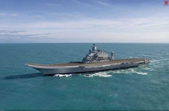 Tàu sân bay INS Vikramaditya sắp được biên chế cho lực lượng Hải quân Ấn Độ vào năm nay