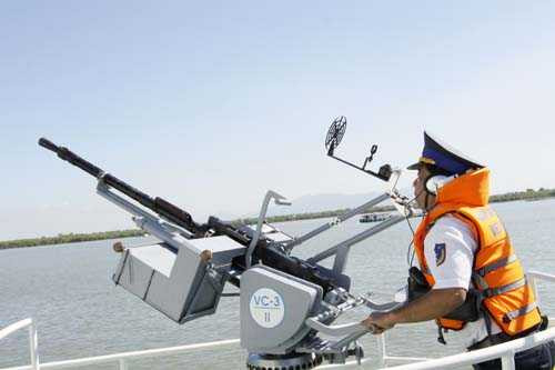 CSB Việt Nam được trang bị hiện đại đủ sức đối đầu với cướp biển và tội phạm có vũ trang trên biển