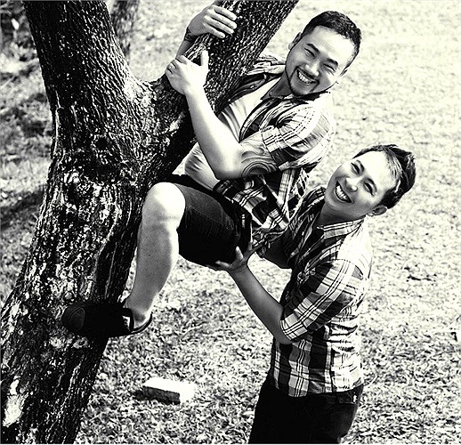 Theo lời giới thiệu thì đây là bộ ảnh cưới của 2 anh Cường và Thương.