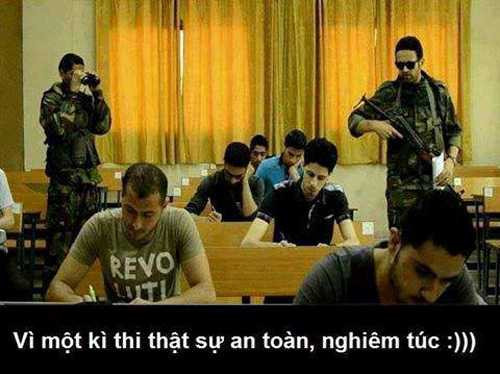 ảnh chế thi tốt nghiệp