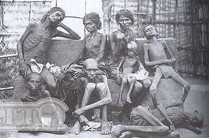 Cả gia đình chết đói