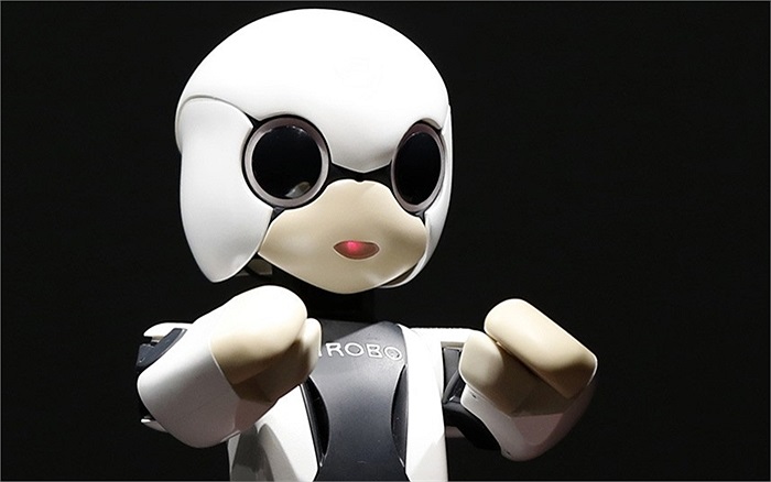 Robot hình người có thể giao tiếp trong buổi ra mắt ở Tokyo