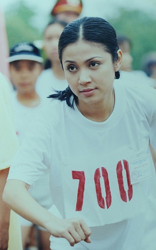 Trong phim Bằng lăng tím của đạo diễn Xuân Cường.