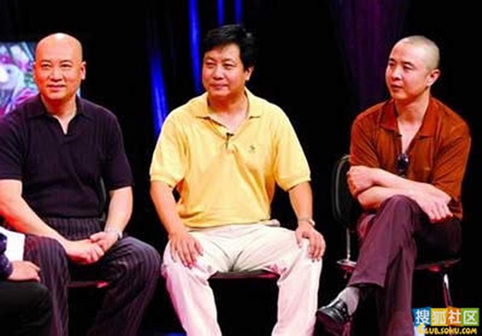 Nhân vật Đường Tăng ngoài đời (thứ 3 bên phải).