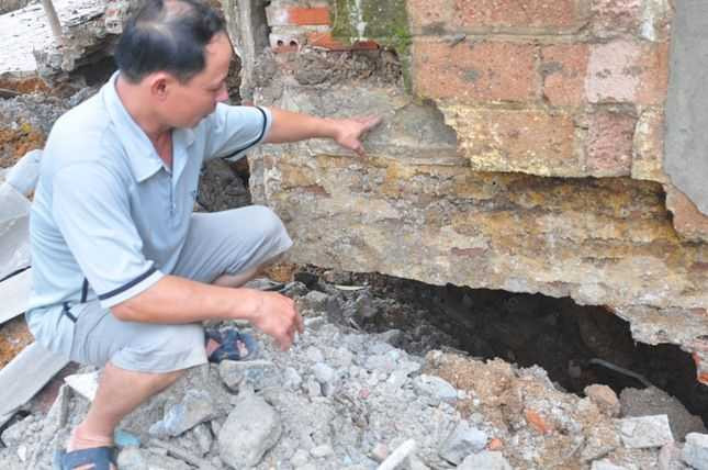 hố tử thần, phú thọ, huyện thanh ba, nhà dân