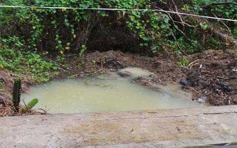 chôn hóa chất, ô nhiễm, nguồn nước, công ty Nicotex Thanh Thái