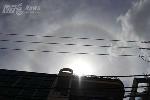 Đà Nẵng, mặt trời, tỏa hào quang, hiếm gặp, độc đáo