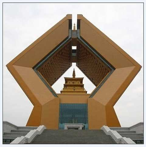 Tháp Famen ở Tây An, tỉnh Thiểm Tây