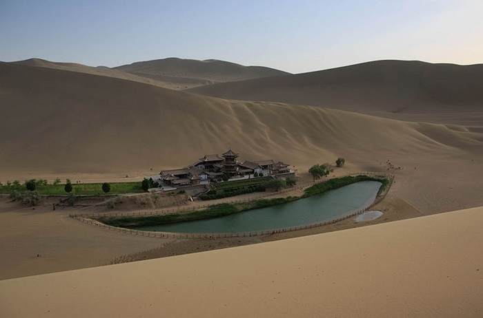 Mực nước hồ đã tăng dần kể từ khi được tiếp tế năm 2006