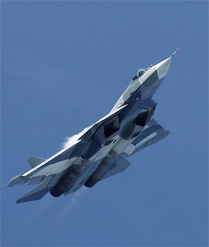 Chiến cơ thế hệ thứ 5 Sukhoi T-50 của Không quân Nga