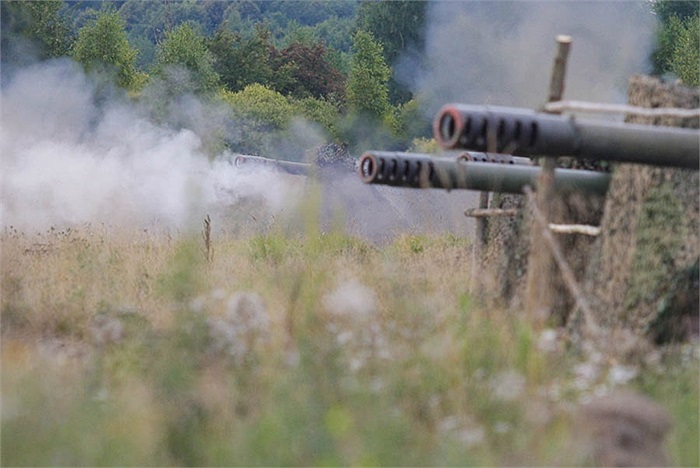 Lực lượng pháo binh ven biển của Hạm đội Baltic, Nga luyện tập bắn tên lửa