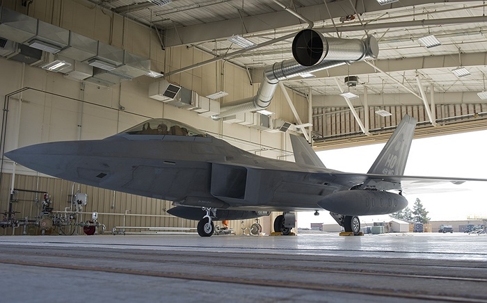 F-22 Raptor của Không quân Mỹ tại Căn cứ không quân Holloman