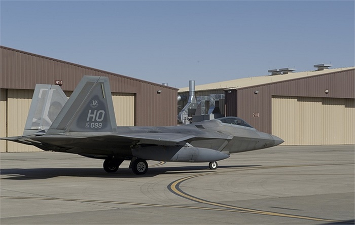 F-22 Raptor của Không quân Mỹ tại Căn cứ không quân Holloman