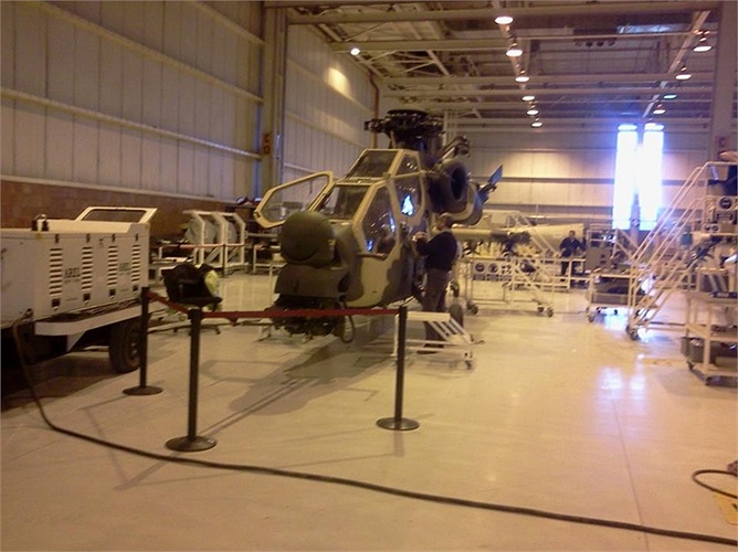 Bên trong xưởng chế tạo trực thăng vũ trang T-129 của quân đội Thổ Nhĩ Kỳ