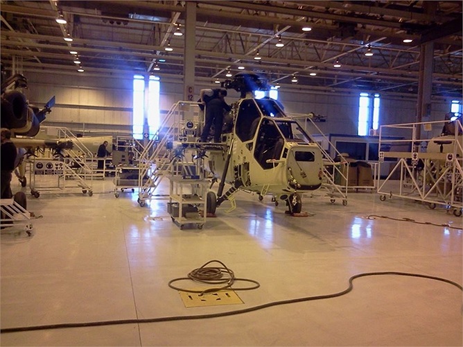 Bên trong xưởng chế tạo trực thăng vũ trang T-129 của quân đội Thổ Nhĩ Kỳ