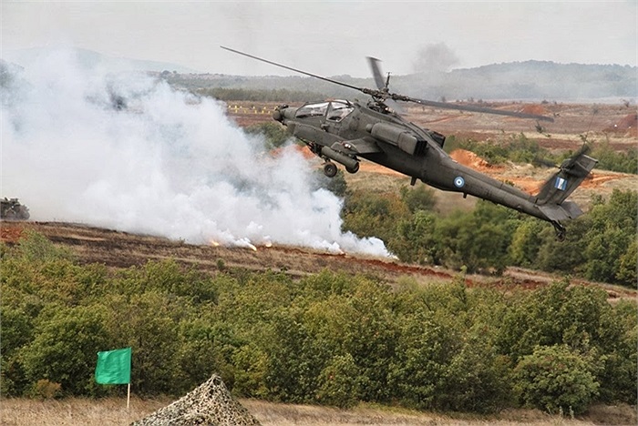 Trực thăng AH-64 Apache của Lực lượng vũ trang Hy Lạp
