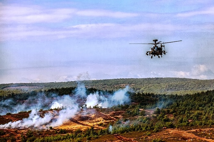 Trực thăng AH-64 Apache của Lực lượng vũ trang Hy Lạp