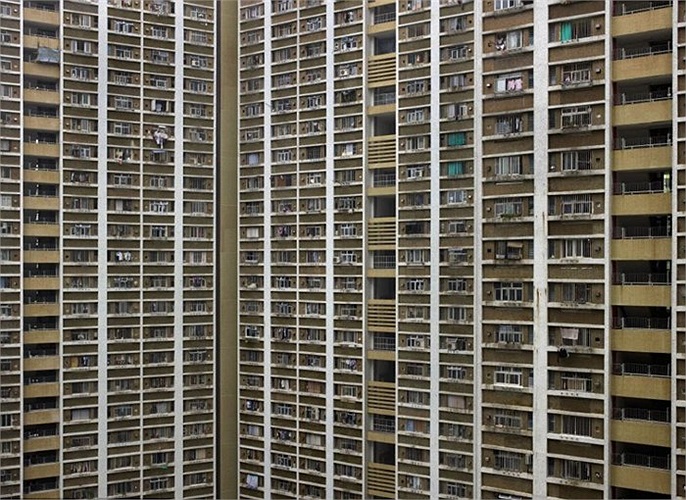 Những căn hộ giống nhau hoàn toàn tạo nên cảm giác choáng ngợp cho những người mới nhìn thấy lần đầu