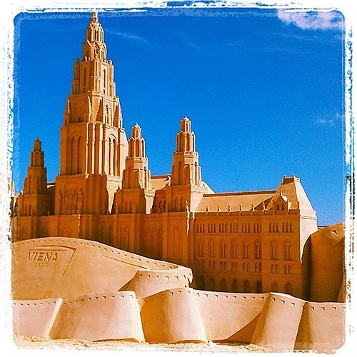 Mô hình lâu đài cát gây nhiều ấn tượng nhất từ trước đến nay