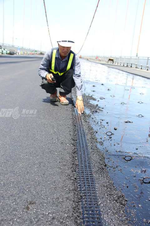 Đà Nẵng, cầu Thuận Phước, cầu dây võng, lớn nhất Việt Nam, đại phẫu, sự cố, lớp phủ bề mặt, hư hỏng, tâm điểm, khám phá