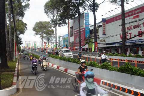 khánh thành, cầu vượt 3/2 - nguyễn tri phương