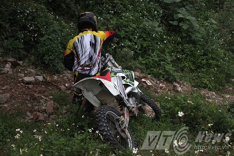 Một tay đua gặp nạn