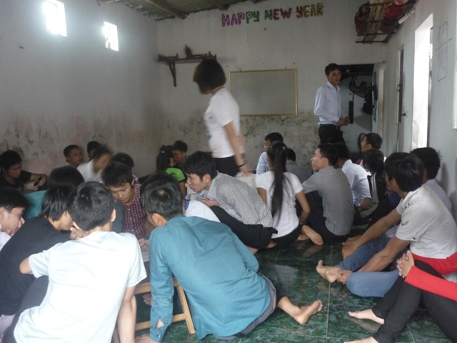 Sau này, có lẽ sẽ rất khó bắt gặp những hình ảnh như thế này của học viên Lô Hội ở Thái Bình 