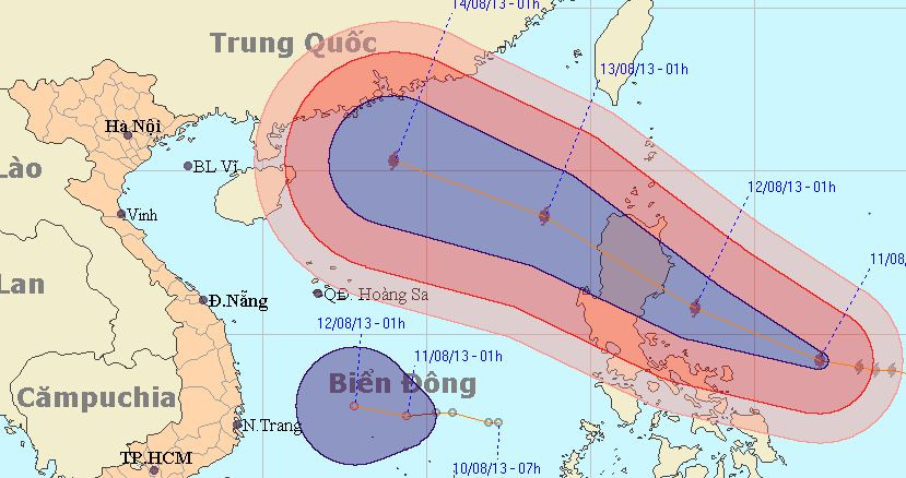 áp thấp nhiệt đới, bão utor, biển đông, philippines, ludong