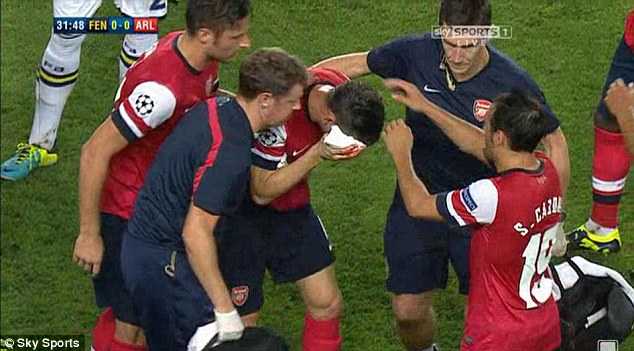 Arsenal chấn thương