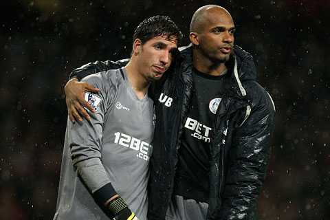 Wigan xuống hạng