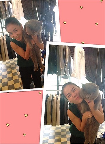 Thu Minh đang muốn mua một con cún như thế này vì thích quá.