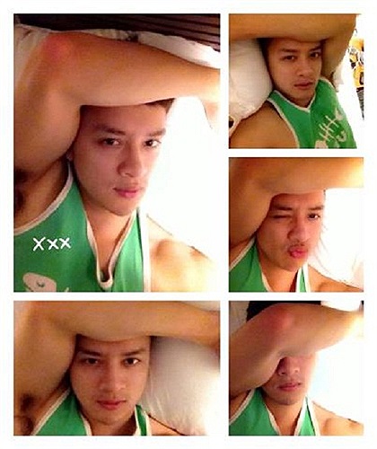 Cao Thái Sơn khoe ảnh thiếu ngủ.