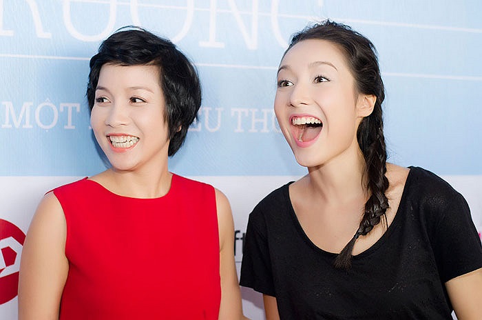 Mỹ Linh vô cùng hạnh phúc.