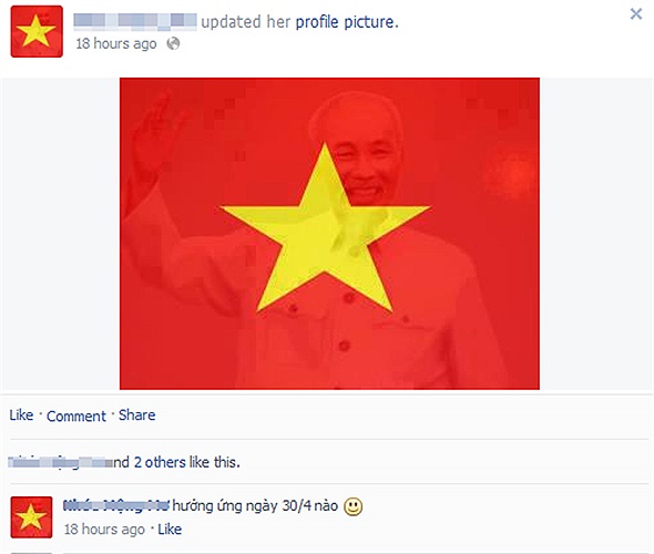 Giới trẻ luôn có những cách thể hiện tình yêu nước đầy sáng tạo