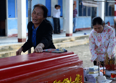 Bão số 10, sập nhà, chết tại chỗ, bị thương, ngập úng