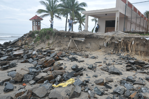 Bão số 10, sập nhà, chết tại chỗ, bị thương, ngập úng