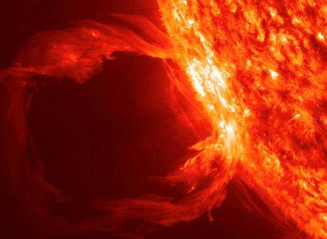 Năm 2013 có thể là năm xuất hiện rất nhiều đợt bão từ (Ảnh: Internet)