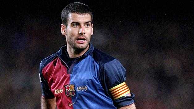 Khi còn thi đấu, Guardiola là một cầu thủ nổi tiếng.