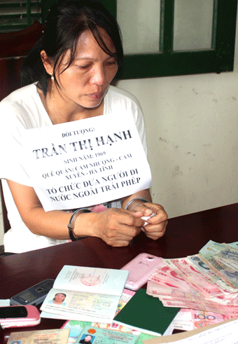 buôn người, biên giới, đàn ông, hà tĩnh