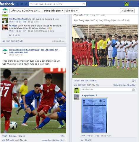 Facebook Hoi CDV HAGL