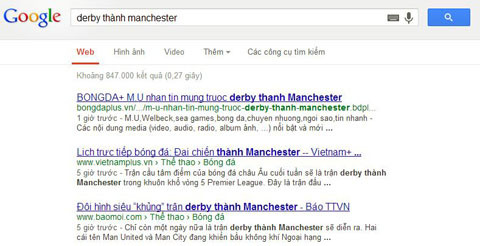 google derby manchester