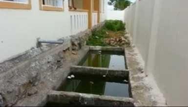 Hố ga nơi cháu Nhân rơi xuống tử vong