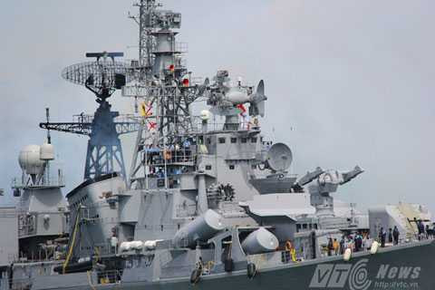 khu trục, chiến hạm, hải quân, Ấn Độ, Đà Nẵng